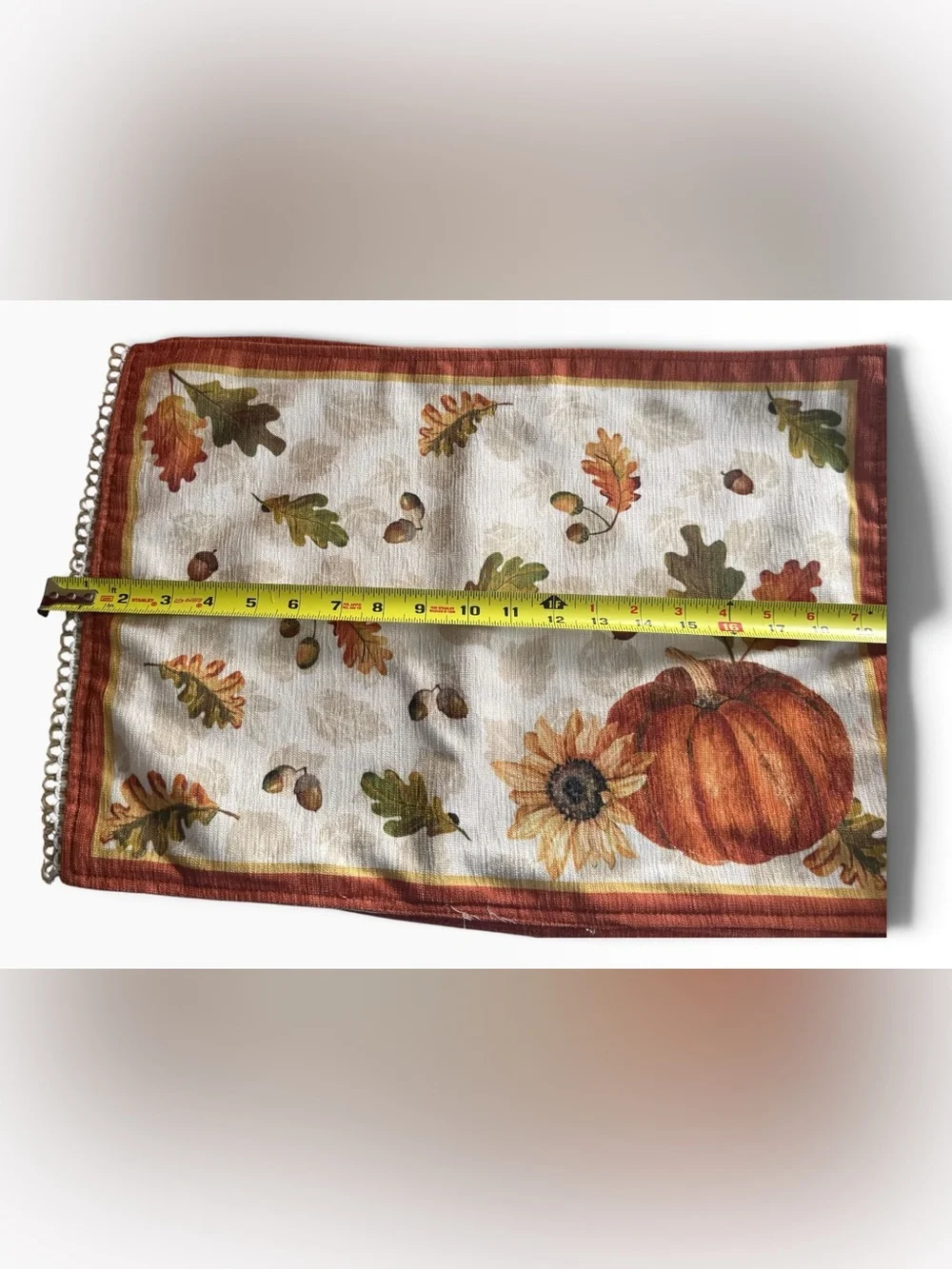 Nicole Miller Fall Pumpkin Placemats Set of 4